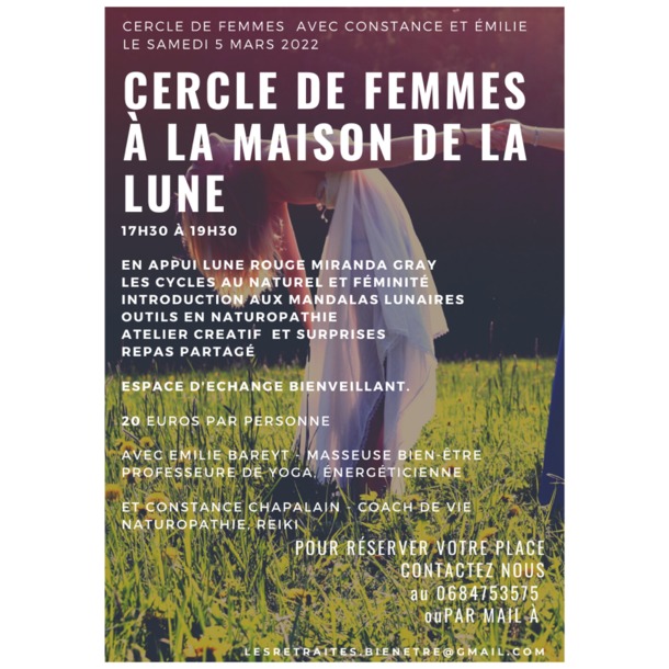 Cercle de femmes à la Maison de la Lune 